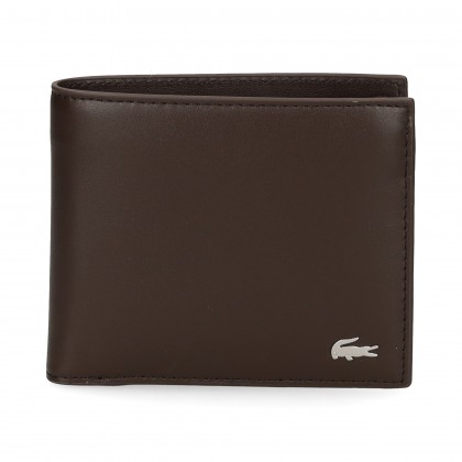 Lacoste Billetero Coffee Bean