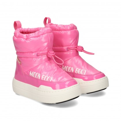 MOON BOOT Botin Presky Ajustable Nylon Rosa J001 Pink