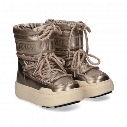 MOON BOOT Botin Presky Metalizado Rosa B004 Rose Gold