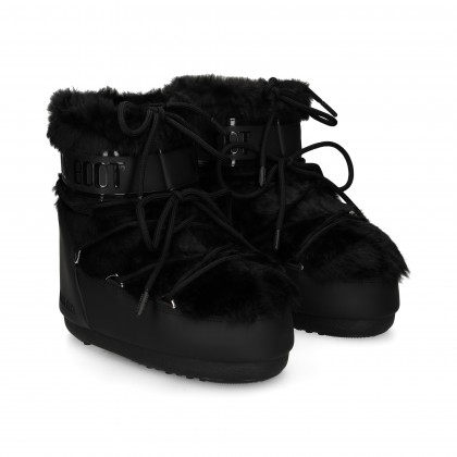 MOON BOOT Botin Presky Pelo Sintetico Negro N001 Black