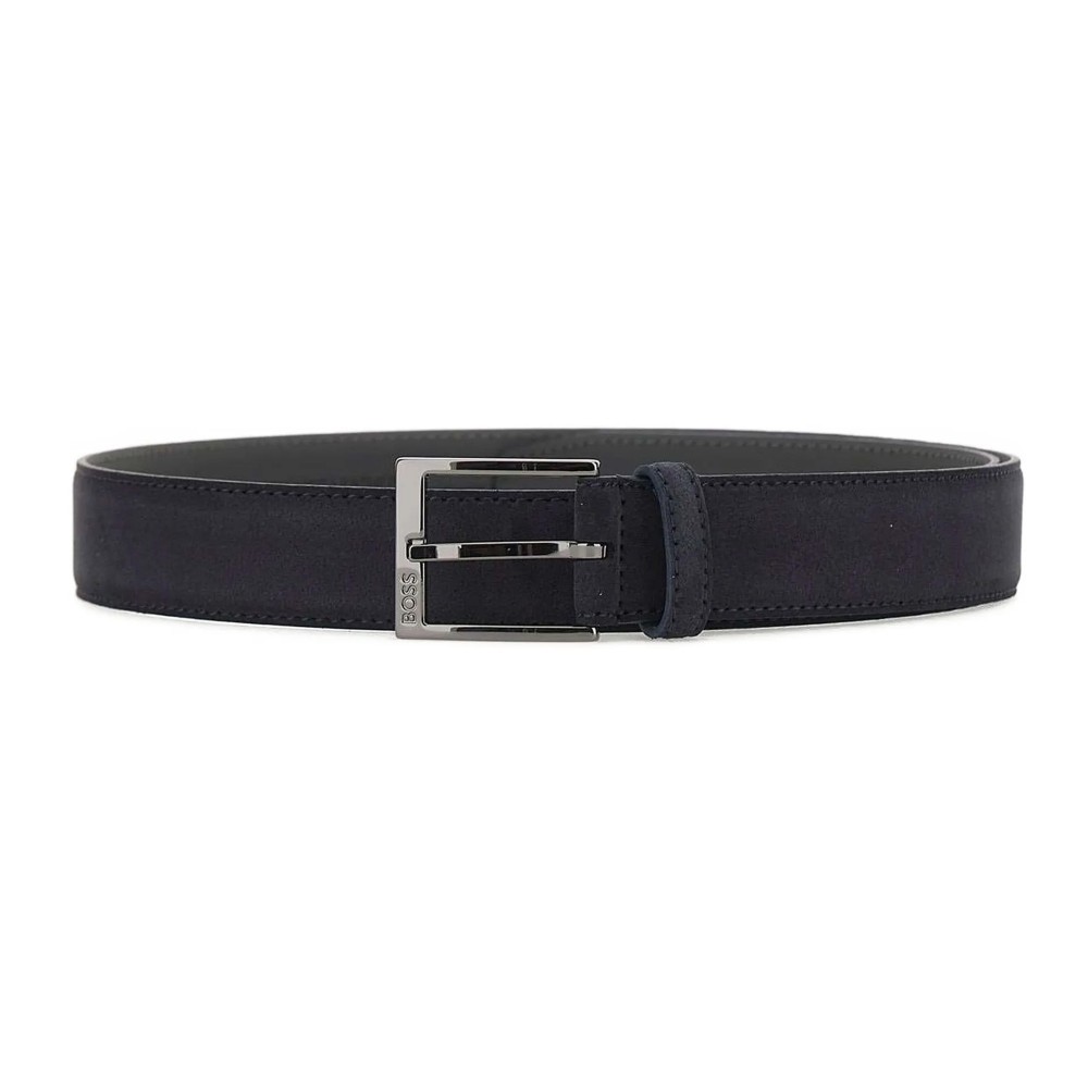 boss cinturones hombre - azul talla 105
