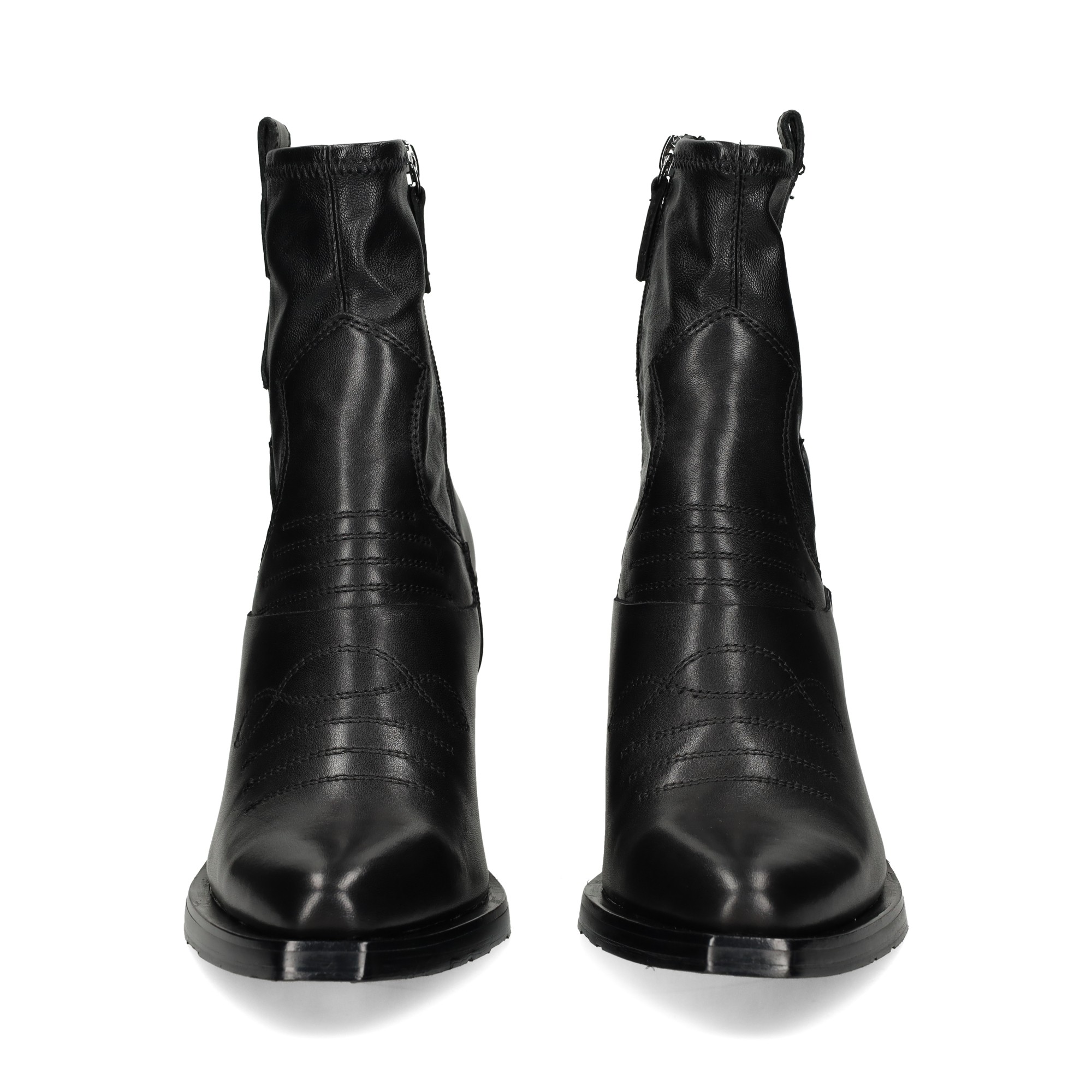 botin-tacon-piel-negro