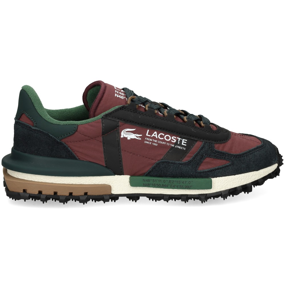 Zapatillas Lacoste Elite Active Burdeos para Hombre Rojo – imagen 2