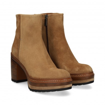 BOTIN PLATAFORMA ANTE 159 TAUPE