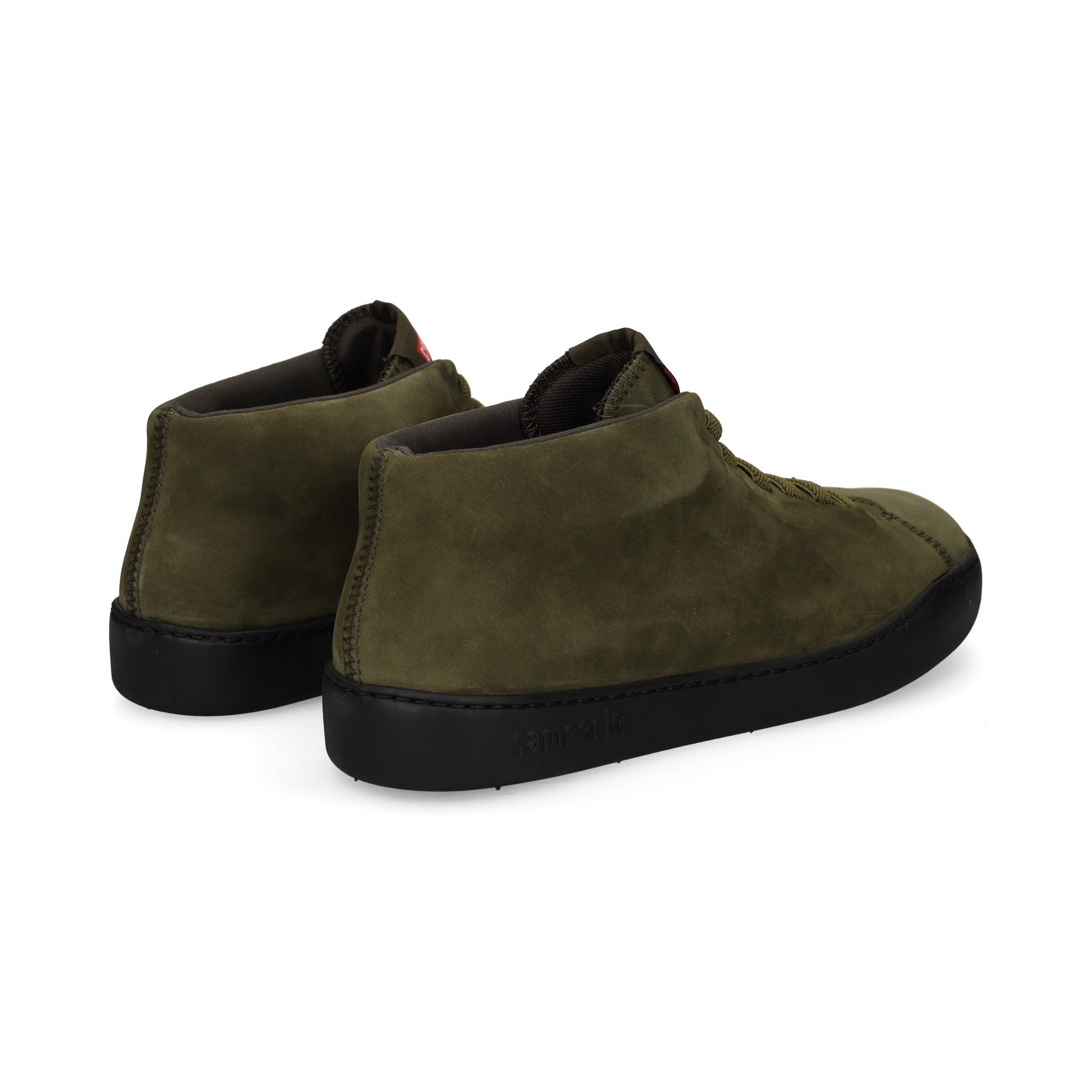 botin-cordon-elastico-ante-kaki