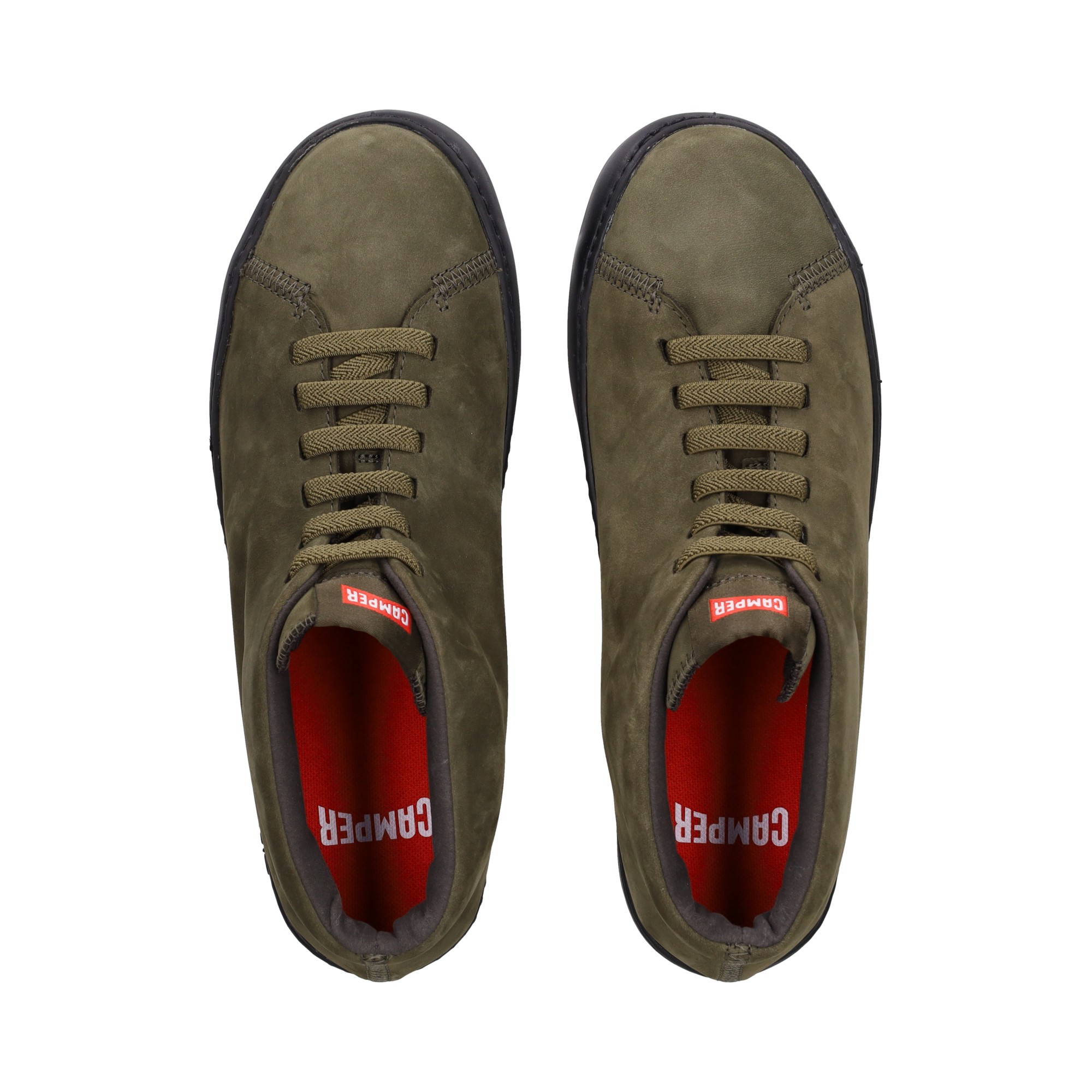 botin-cordon-elastico-ante-kaki