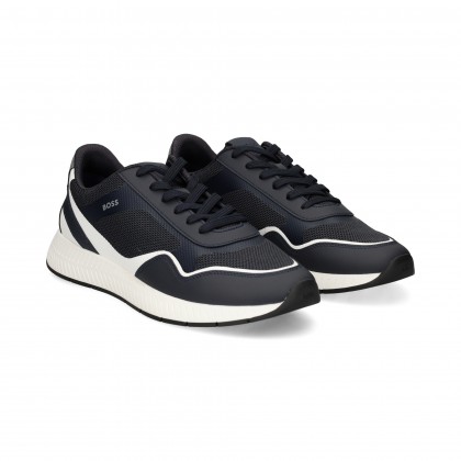 DEPORTIVO PIEL+NYLON MULTI AZUL 410 MARINE