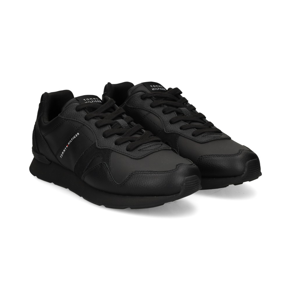 Tommy Hilfiger FM0FM06002 Zapatillas Hombre - Negro Talla 43