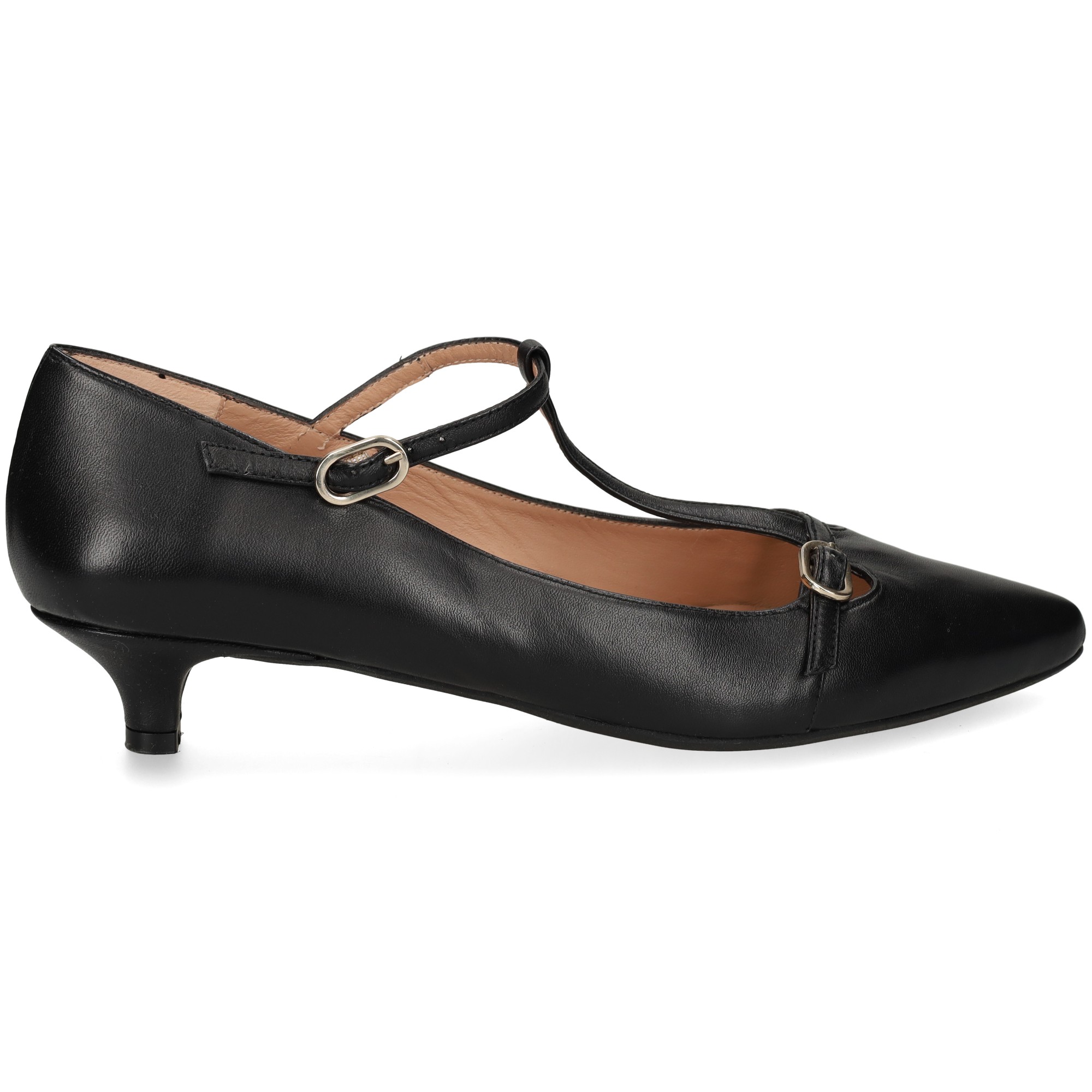 salon-tiras-hebillas-piel-negro