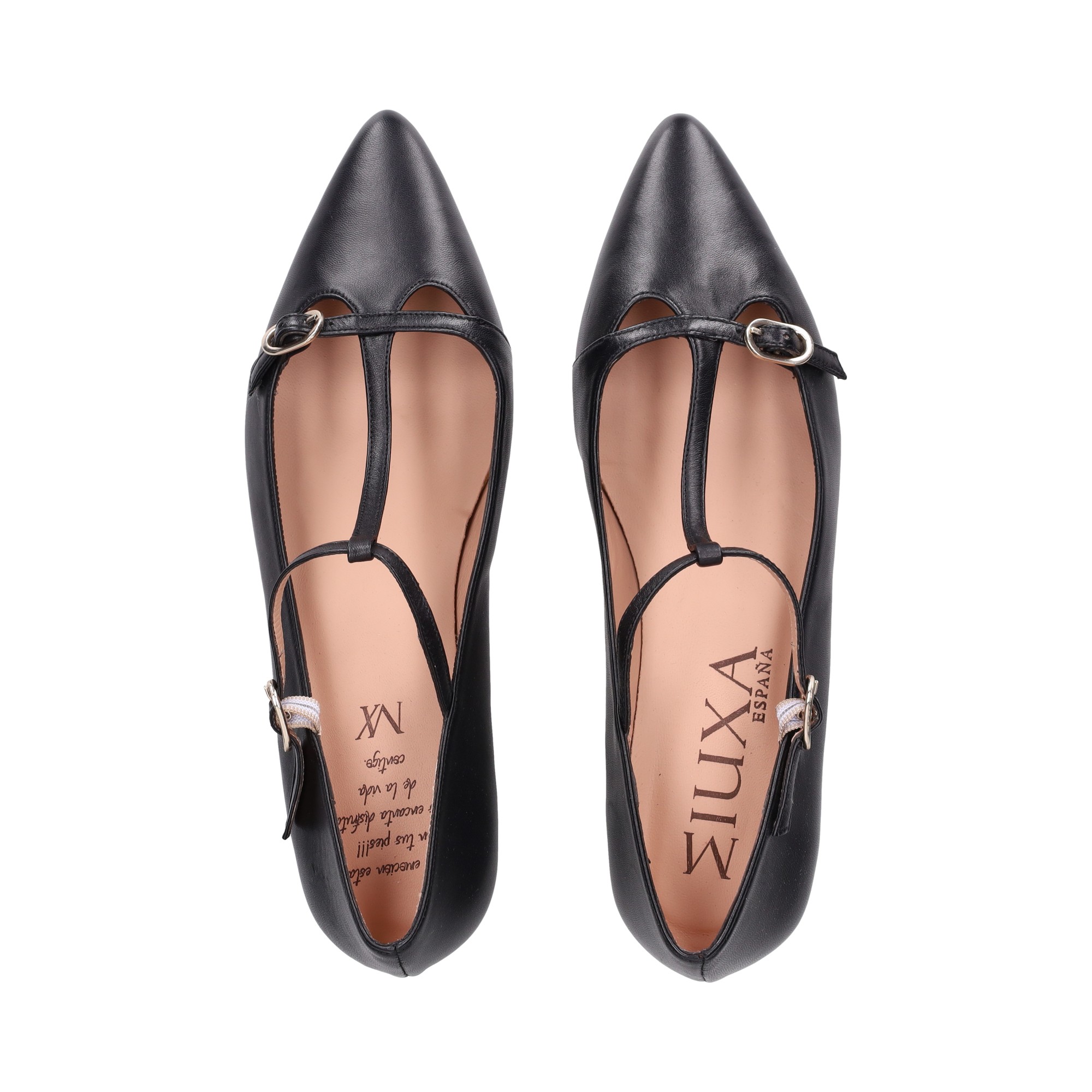salon-tiras-hebillas-piel-negro