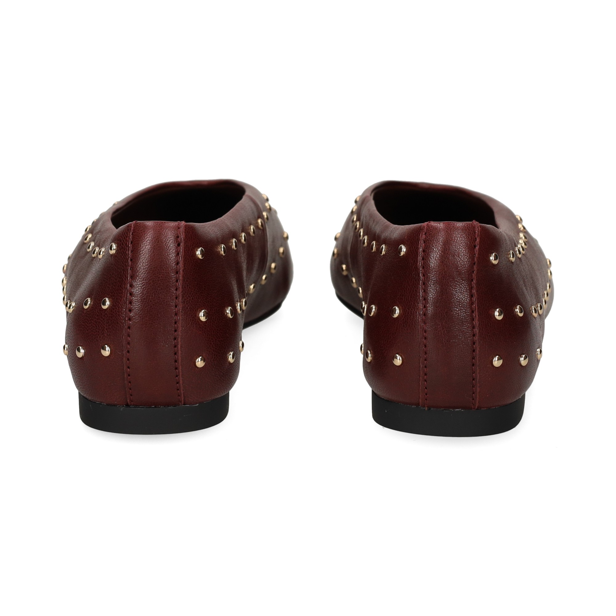 bailarina-tachas-piel-burdeos