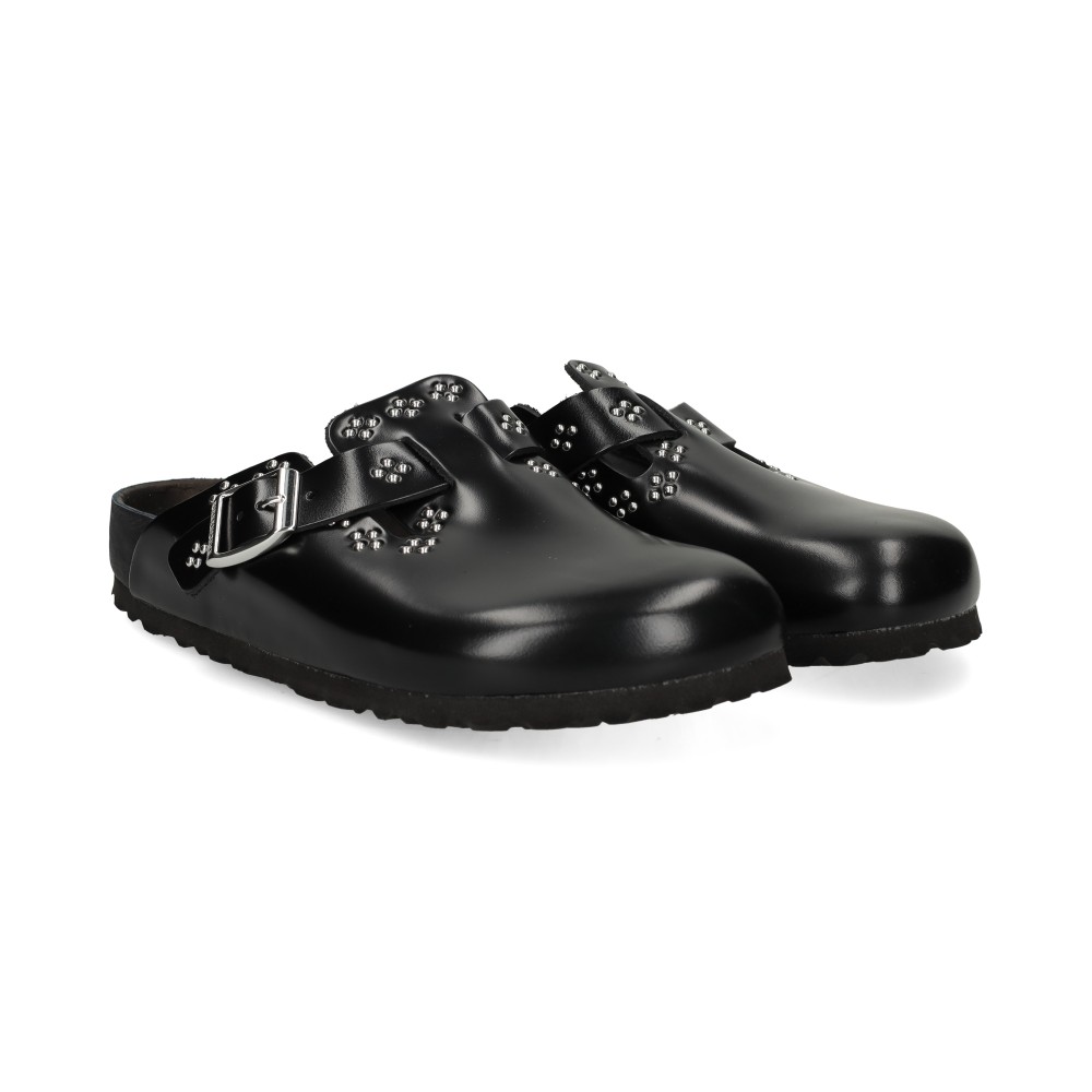 Birkenstock BOSTON RIVET EXQ LENA Zuecos Mujer - Negro Talla 41n