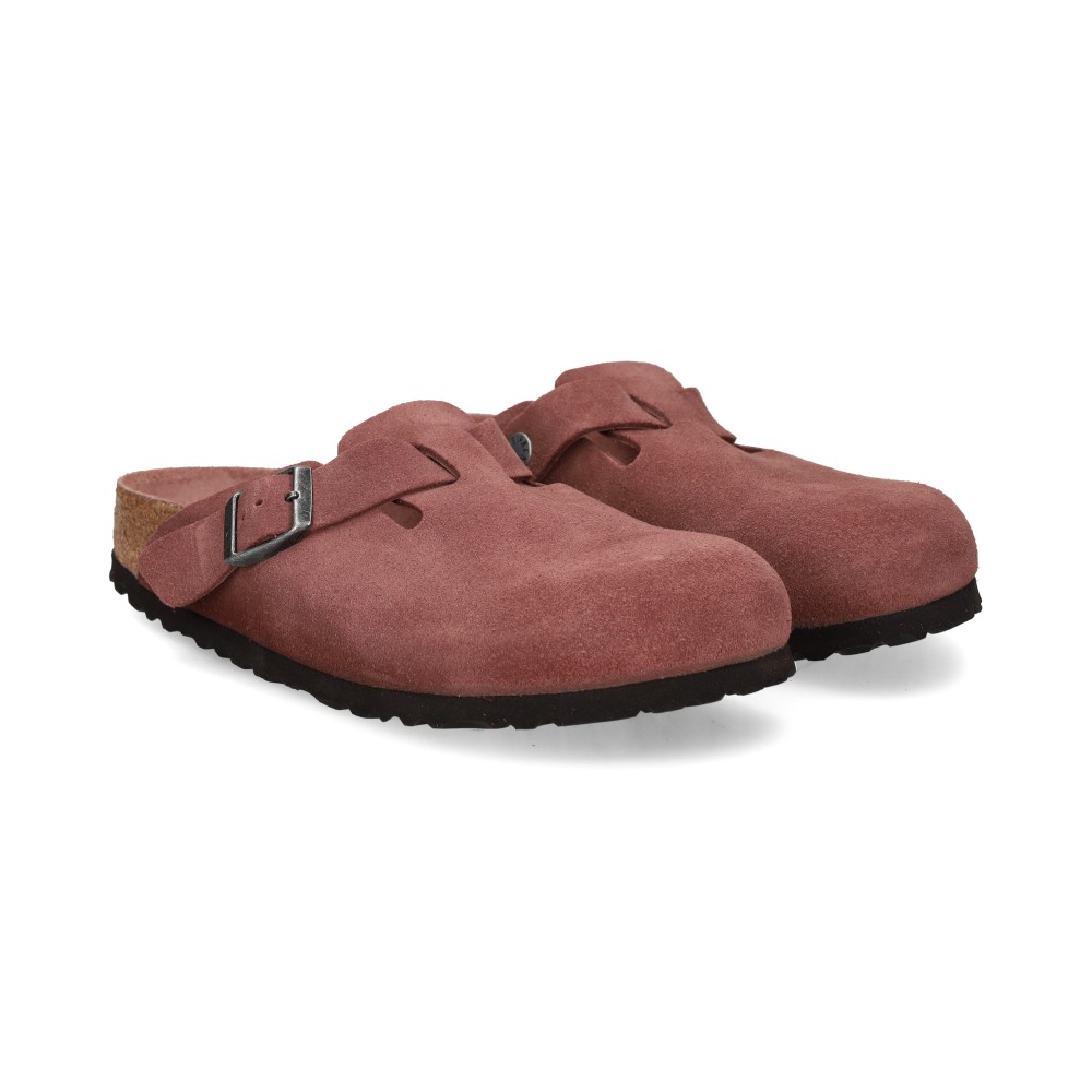 BIRKENSTOCK Zapatos abiertos 'Boston'  marrón oscuro
