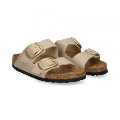 SANDALIA 2 HEBILLAS BEIGE