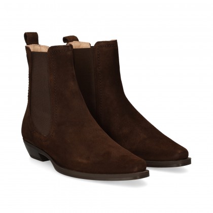 BOTIN COWBOY ANTE MARRON COROA 