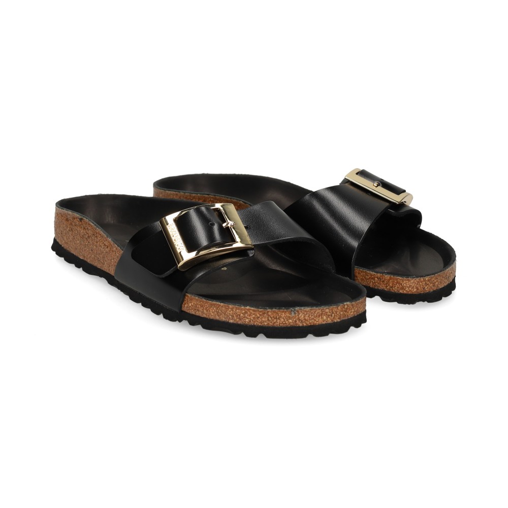 Birkenstock MADRID DB LENA Sandalias Planas Mujer - Negro Talla 41n