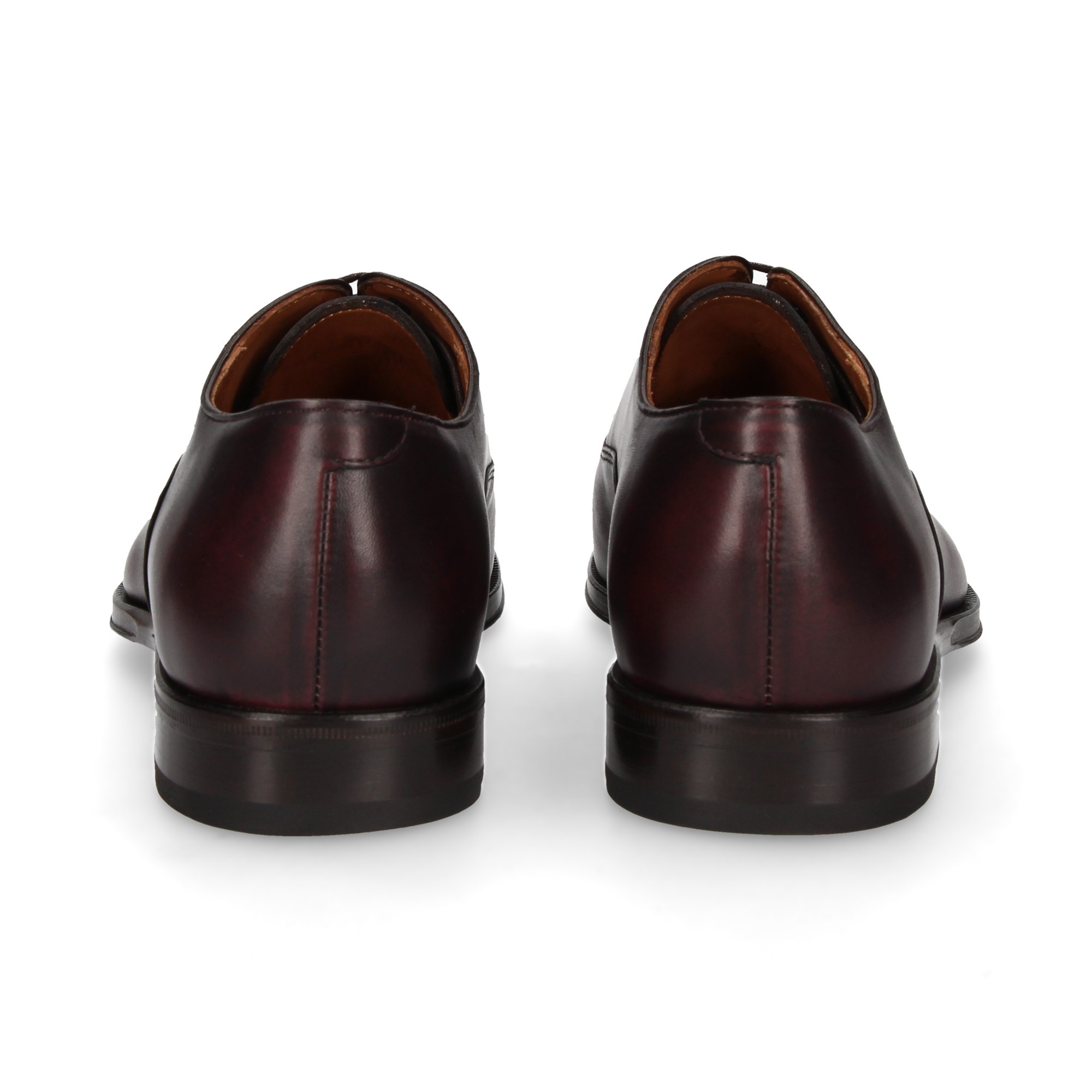 Lottusse Maison Oxfords T1650, Black Leather Mens Shoe Size USA 11, EU 45