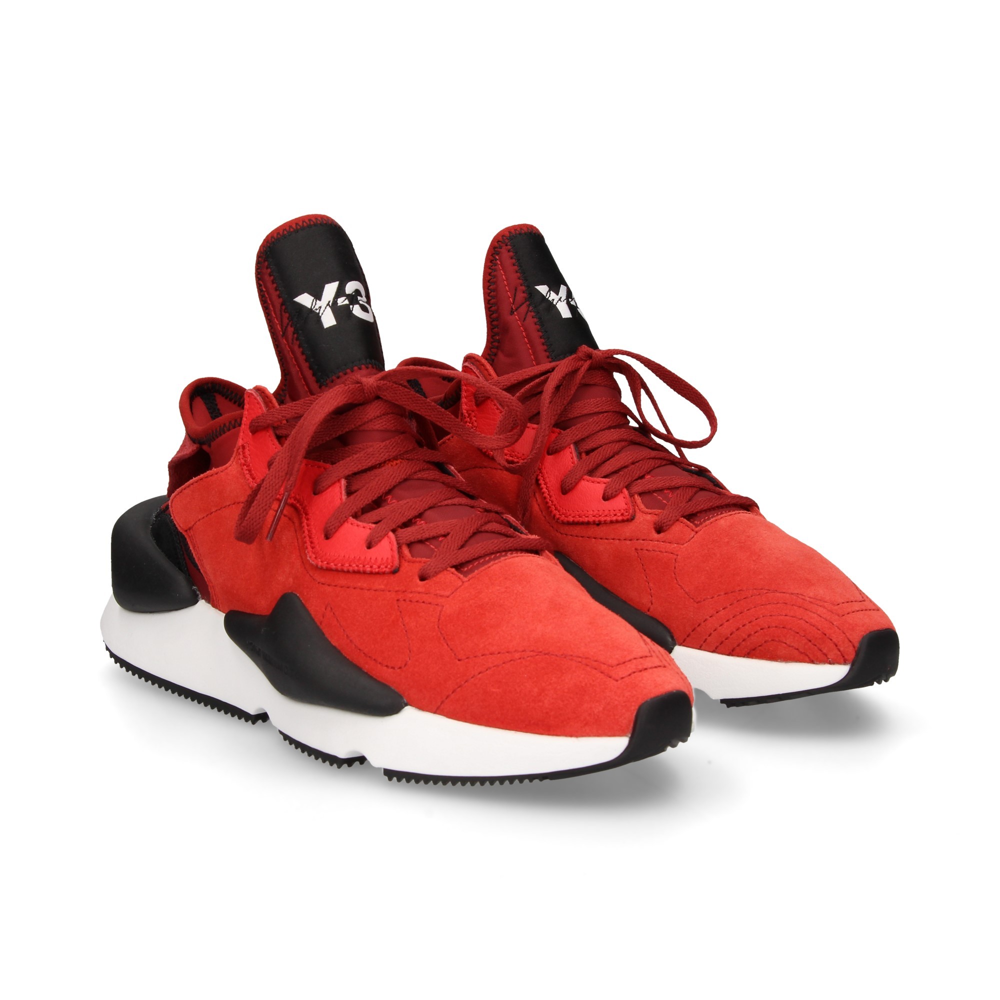 y3 red shoes