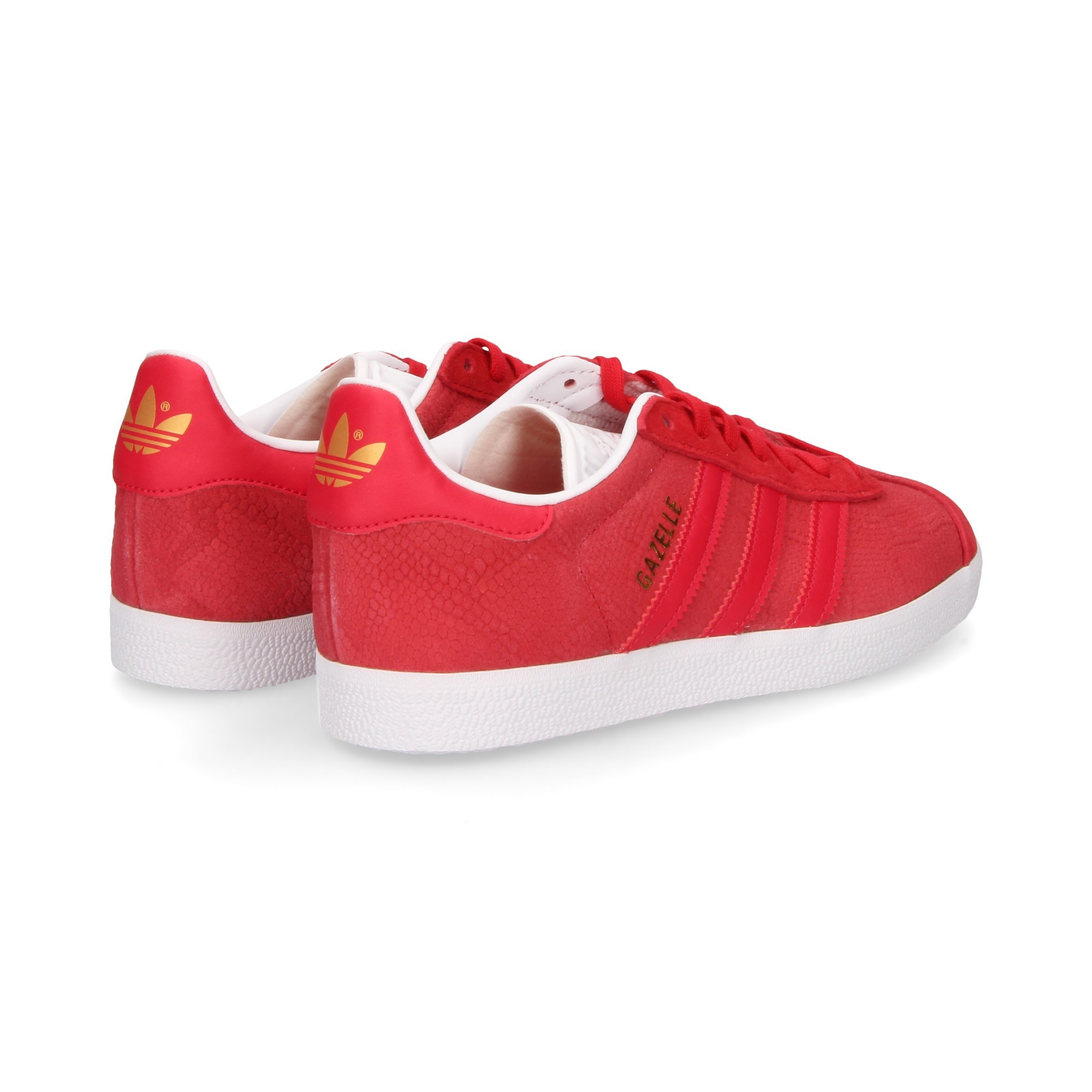 Zapatilla Adidas Gazelle Mujer Rojo - Real Kicks