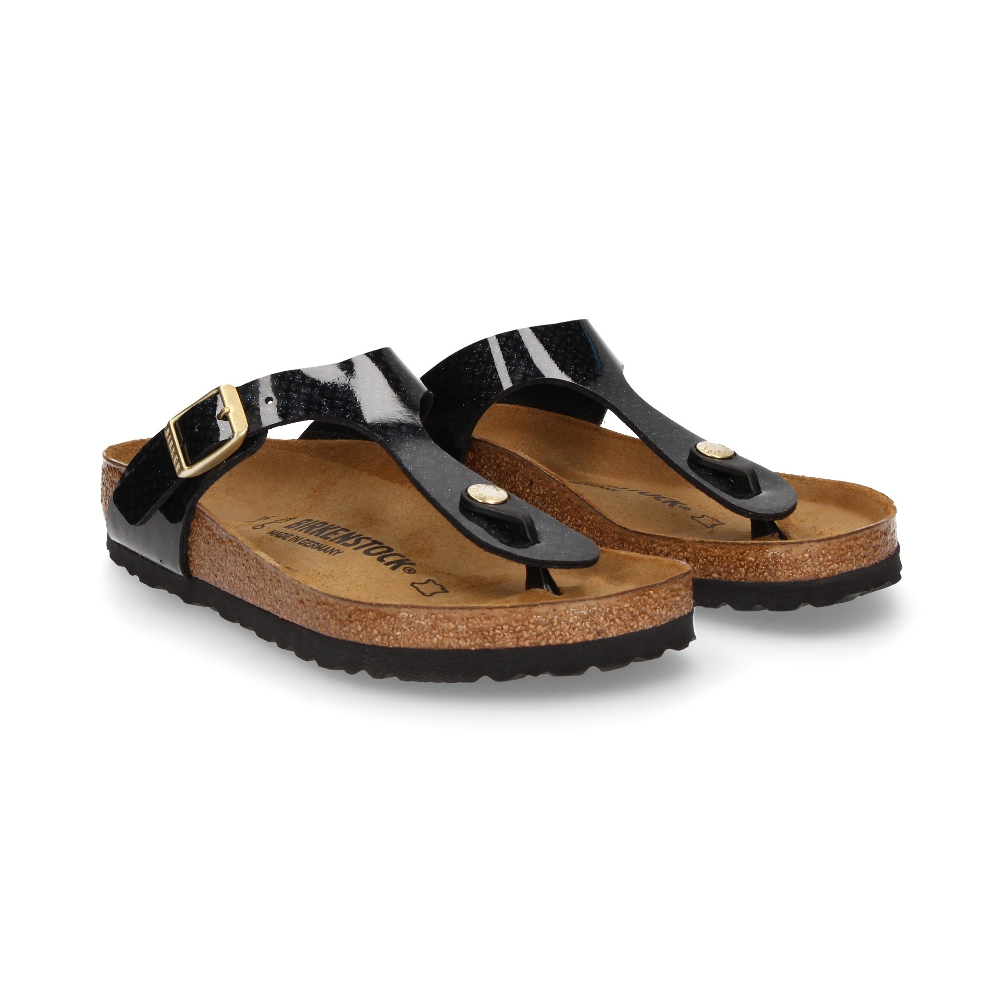 Flat sandals 1009113 NEGRO