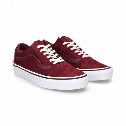 Vans burdeos mujer clearance baratas