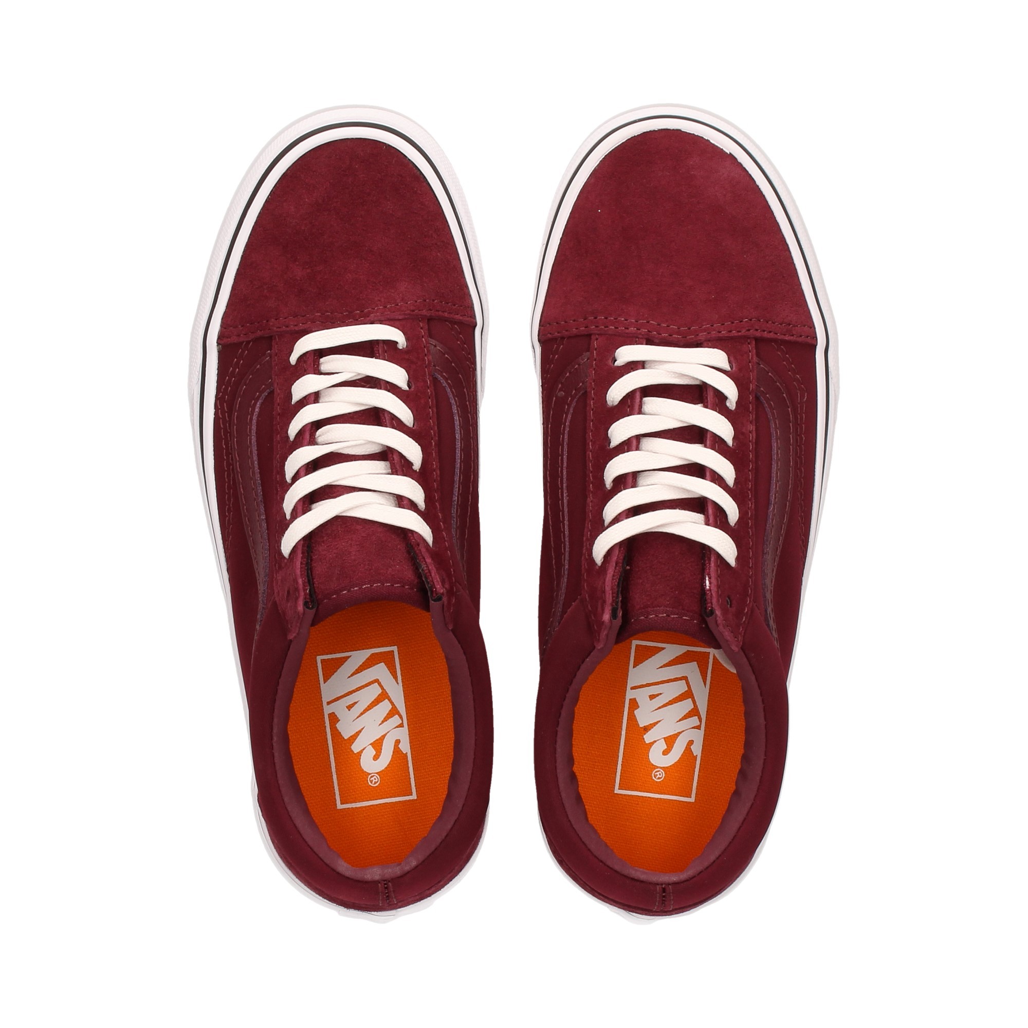 Vans burdeos deals